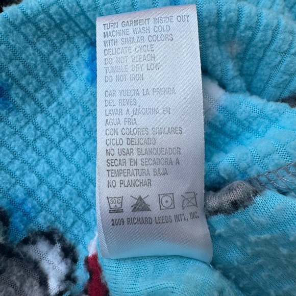 RARE Disney Thumper Y2K Women's Waffle Fleece Nightgown Bunny Sleep Dress Winter - Picture 7 of 7